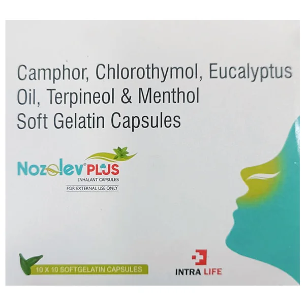 Nozolev Plus Inhalant Softgel Capsule 10's