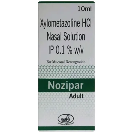 Nozipar Adult 0.1% Nasal Solution 10 ml
