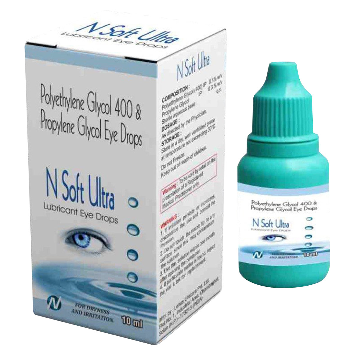 N Soft Ultra Eye Drop 10 ml, Pack of 1 Eye Drops N Soft Ultra Eye Drop 10 ml, Pack of 1 Eye Drops