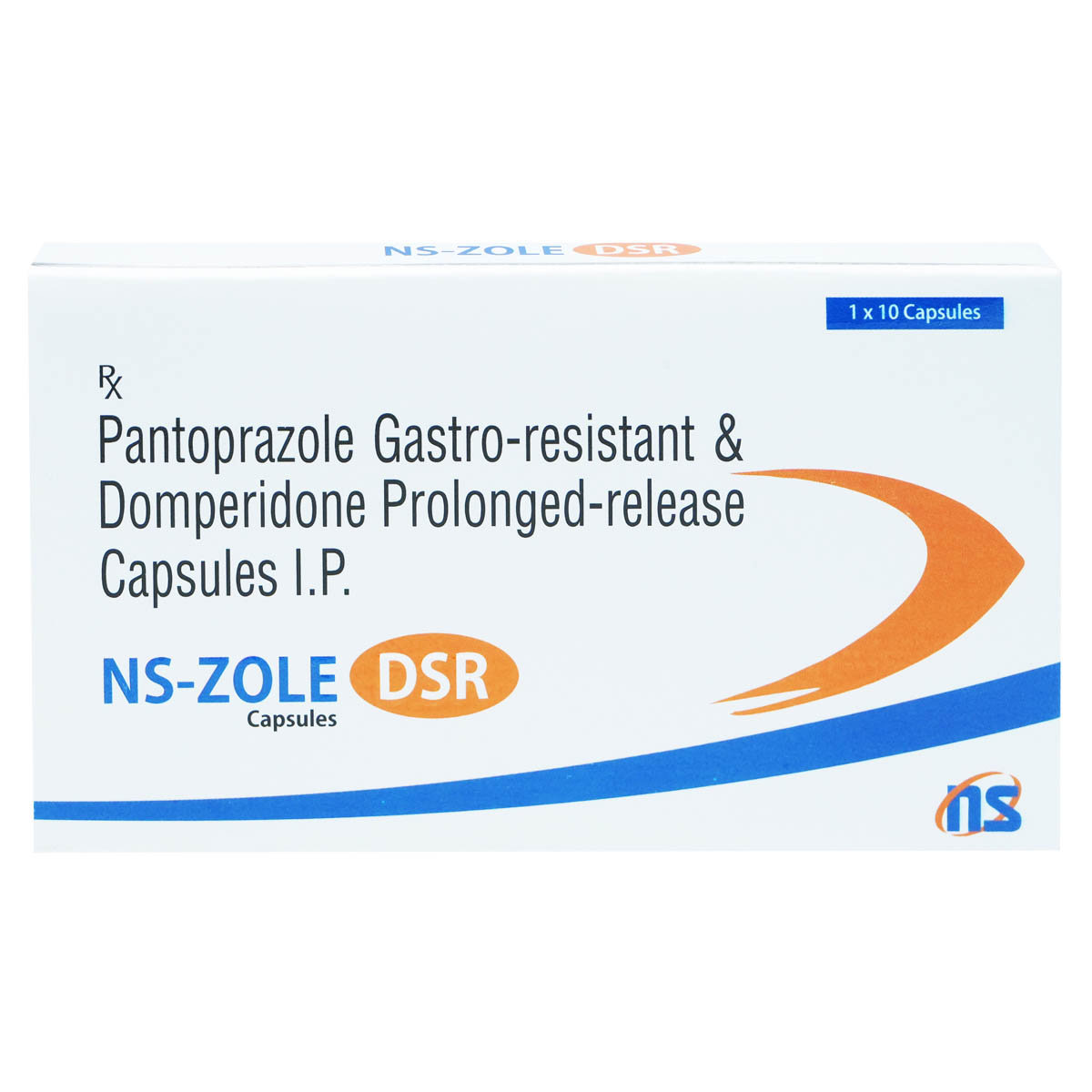 NS-Zole DSR Capsule 10's, Pack of 10 NS-Zole DSR Capsule 10's, Pack of 10