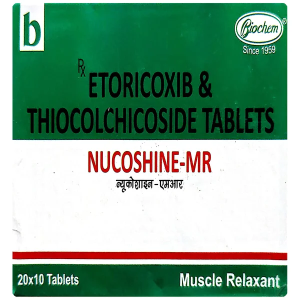 Nucoshine MR 60mg/4mg Tablet