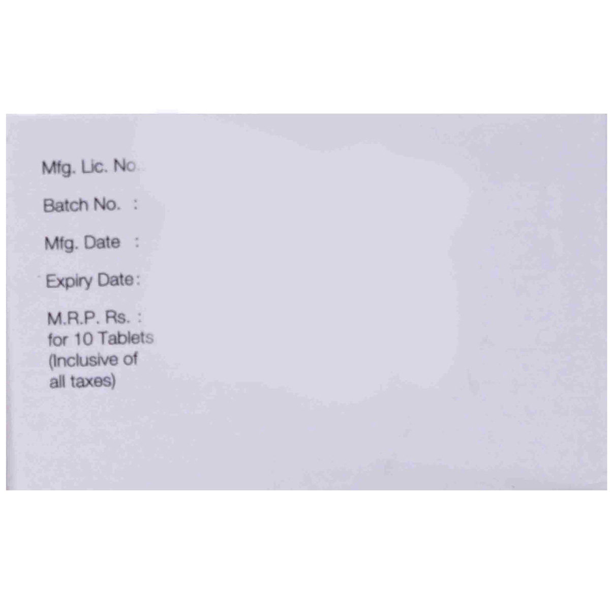 Nubeta 2.5 Tablet 10's, Pack of 10 TabletS Nubeta 2.5 Tablet 10's, Pack of 10 TabletS