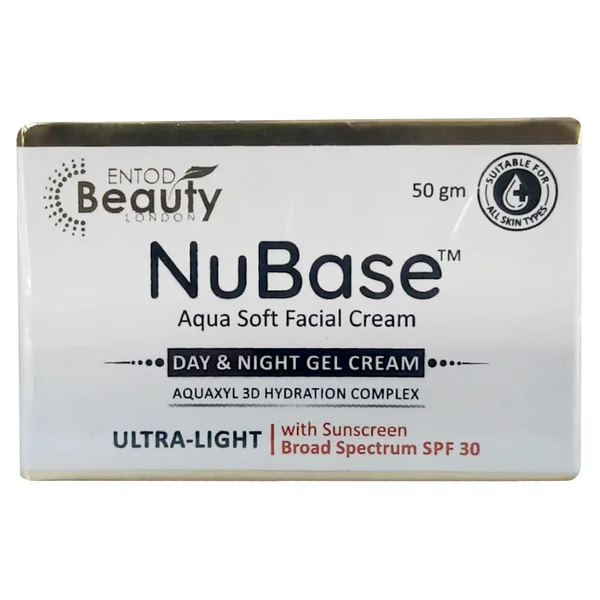 Nubase Ultra-Light Spf 30 Day&Night Sunscreen Gel Cream 50 gm