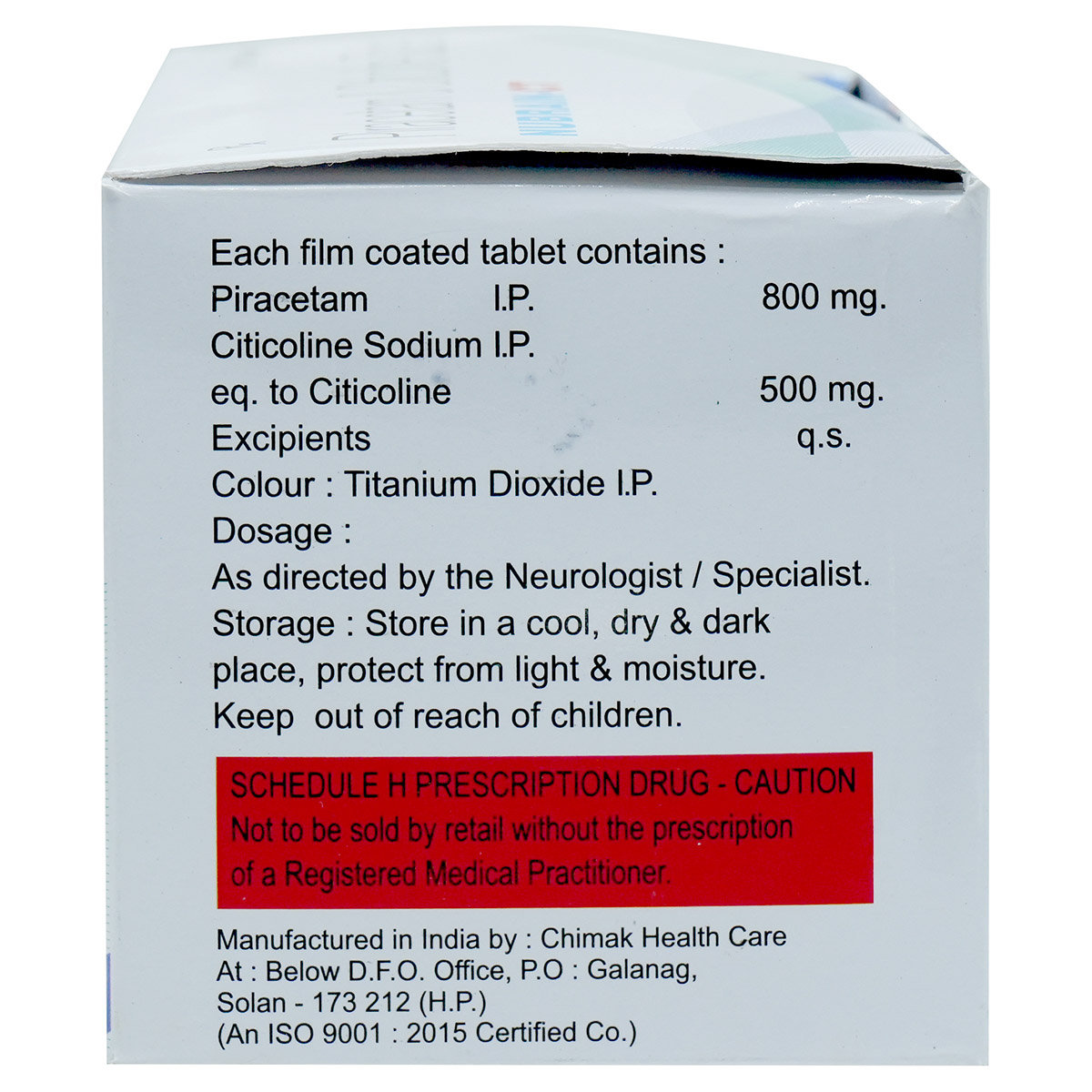 Nubrain-CT Tablet 10's, Pack of 10 Nubrain-CT Tablet 10's, Pack of 10