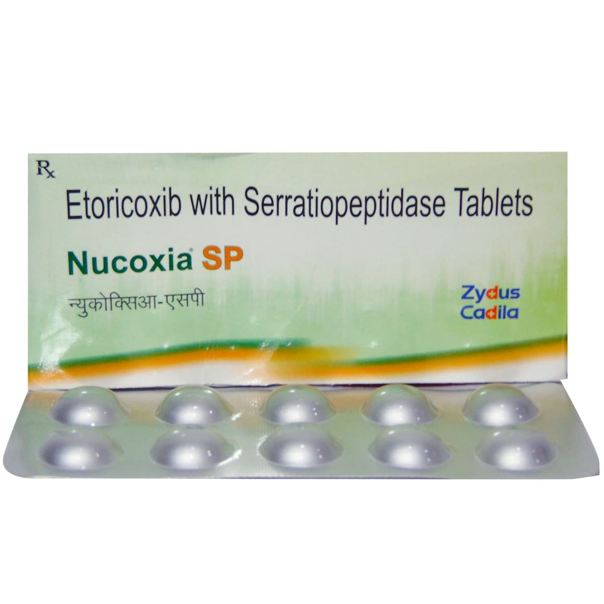Nucoxia SP Tablet 10's, Pack of 10 TABLETS Nucoxia SP Tablet 10's, Pack of 10 TABLETS