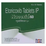 Nucoxia 60 Tablet 15's, Pack of 15 TABLETS