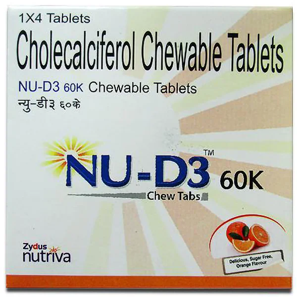 NU-D3 60K Tablet 4's