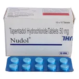 Nudol 50mg Tablet 10's, Pack of 10 TabletS