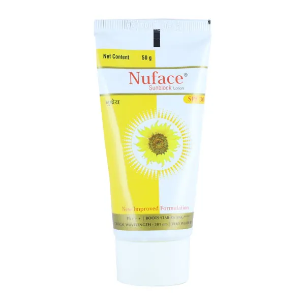 Buy Nuface Sunblock Lotion, 50 gm Online