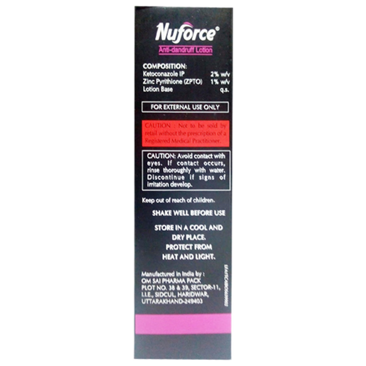 Nuforce Anti-Dandruff Lotion, 50 ml, Pack of 1 Lotion Nuforce Anti-Dandruff Lotion, 50 ml, Pack of 1 Lotion