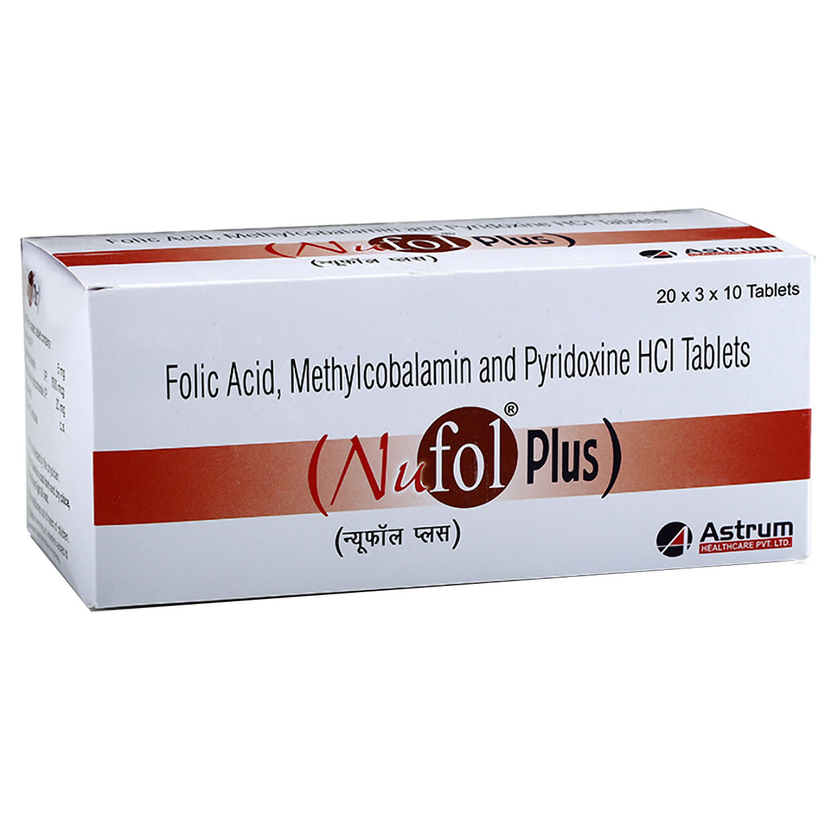 Nufol Plus Tablet 10's, Pack of 10 TabletS Nufol Plus Tablet 10's, Pack of 10 TabletS