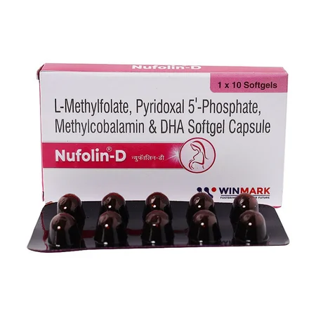 Nufolin-D Capsule 10's