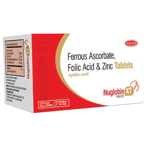 Nuglobin XT Tablet 10's
