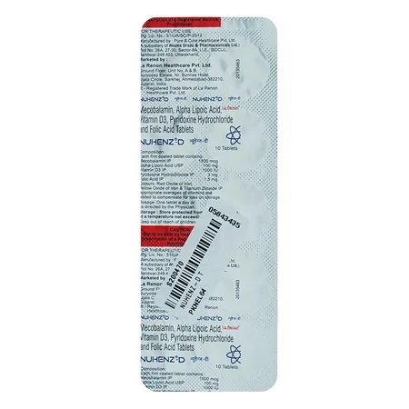 Nuhenz-D Tablet 10's