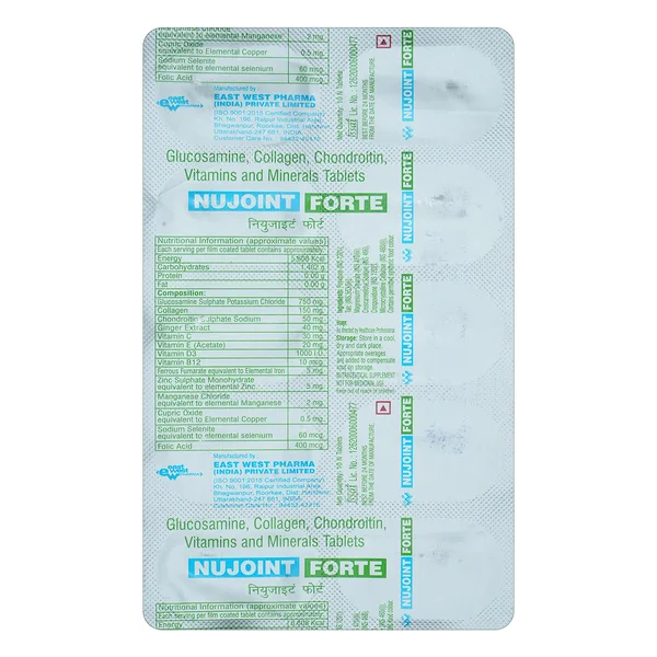 Nujoint Forte Tablet 10's