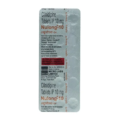 Nulong 10 mg Tablet 15's
