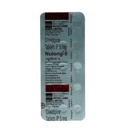 Nulong 5 mg Tablet 15's