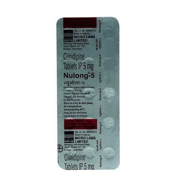 Nulong 5 mg Tablet 15's