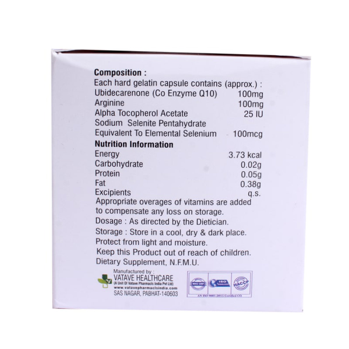 Numega XT Capsule 10's, Pack of 10 Numega XT Capsule 10's, Pack of 10