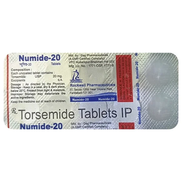 Numide-20 Tablet 10's