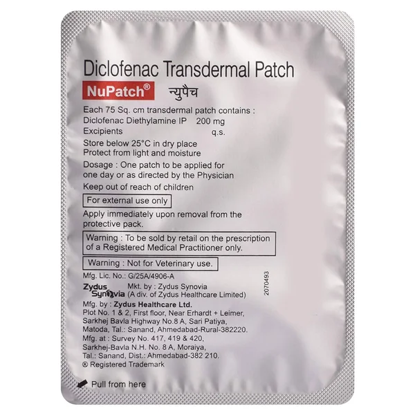 Nu Patch  Transdermal Patch 1's