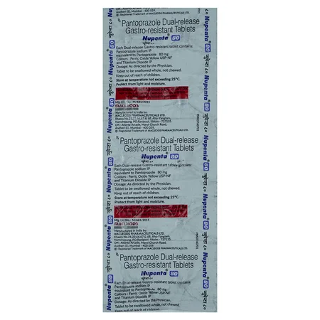 Nupenta 80 Tablet 10's