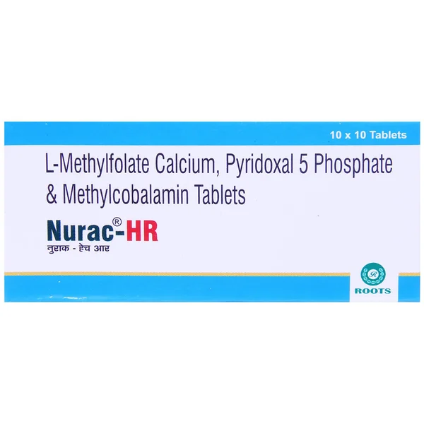 Nurac-HR Tablet 10's, Pack of 10 TabletS