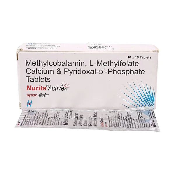 Nurite Active Tablet 10's, Pack of 10 TabletS