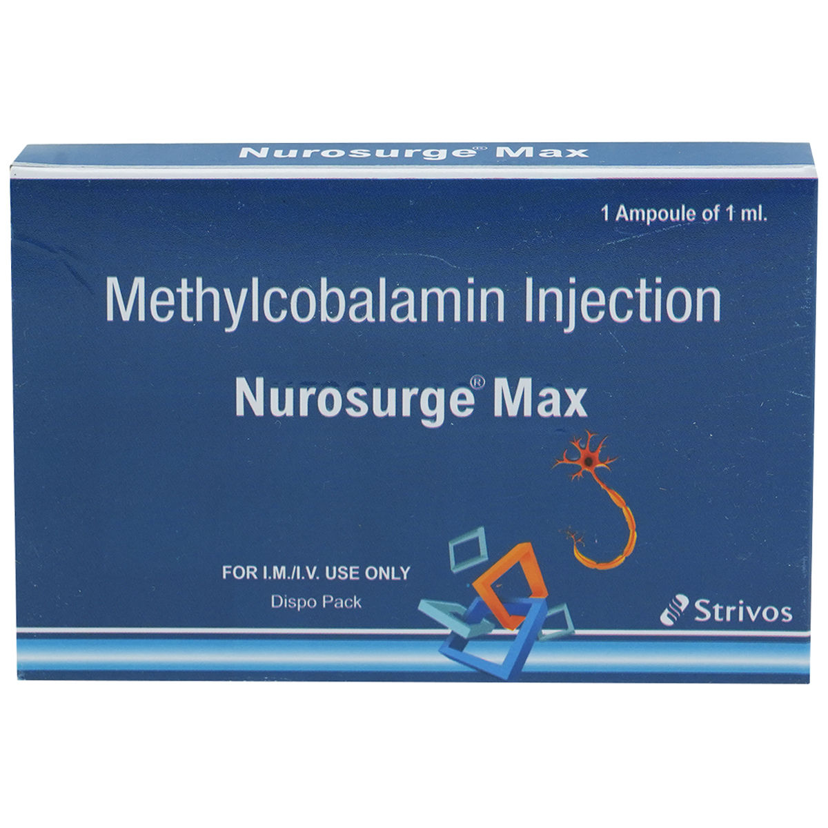Buy Nurosurge Max Injection 1 ml online | Uses, Side Effects, Price and ...