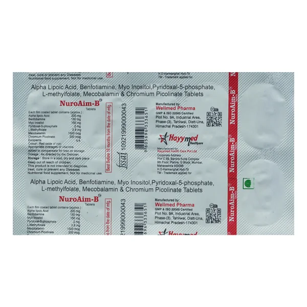 Nuro Aim-B Tablet 10's