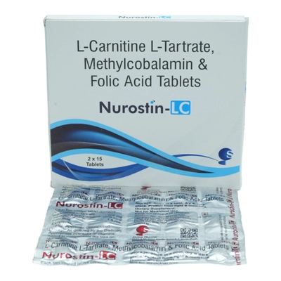 Nurostin-LC Tablet 15's, Pack of 15 TabletS