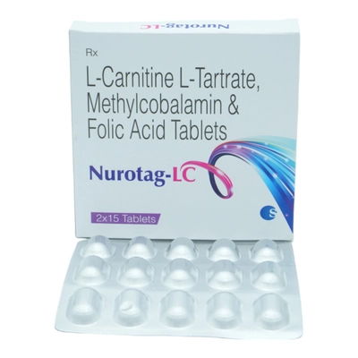 Nurotag-LC Tablet 15's, Pack of 15 TabletS