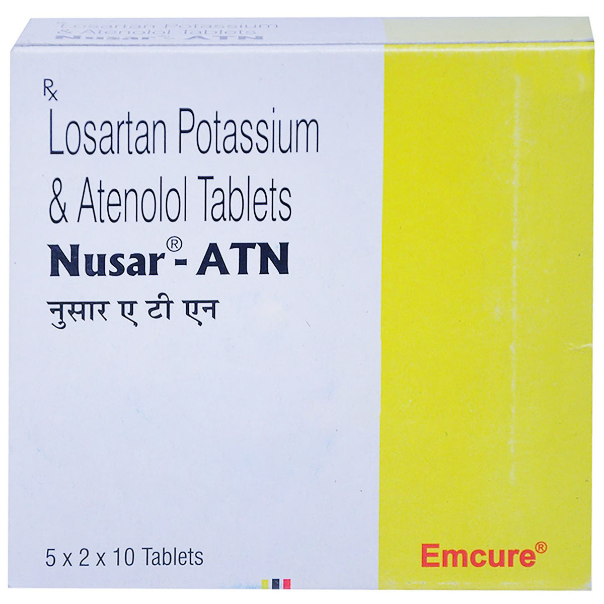 Buy Nusar ATN Tablet 10's Online