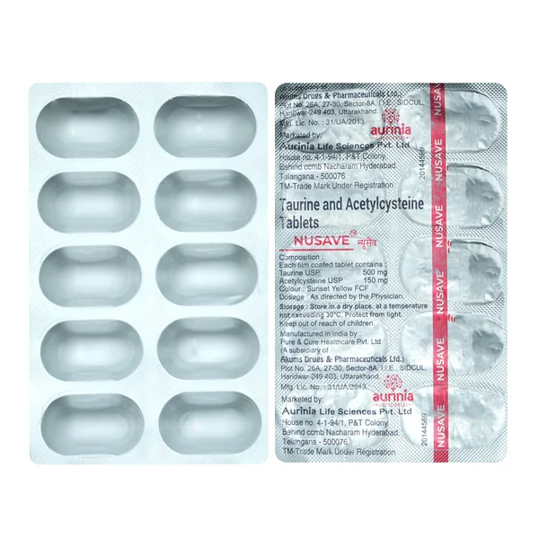 Nusave Tablet 10's, Pack of 10