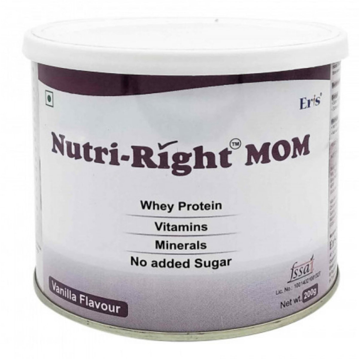 NutriRight-Mom Vanilla Powder 200 gm, Pack of 1 NutriRight-Mom Vanilla Powder 200 gm, Pack of 1