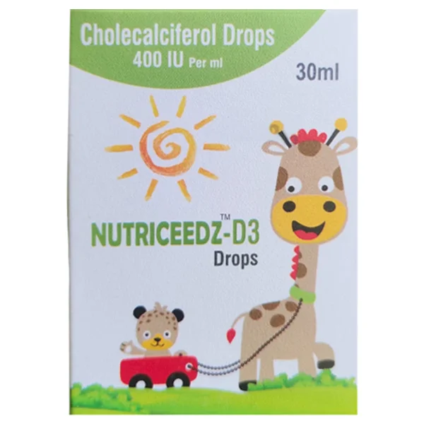Nutriceedz-D3 400 IU Paediatric Drops 30 ml
