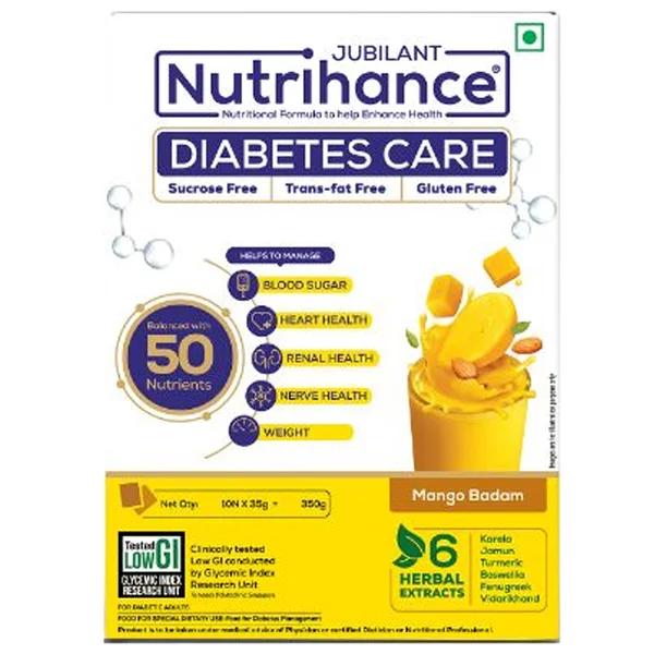 Nutrihance Diabetes Care Mangi Badam Flavour Powder, 10x35 gm