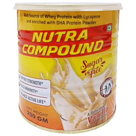 Nutra Compound S/F Vanilla Flavour Powder, 200 gm