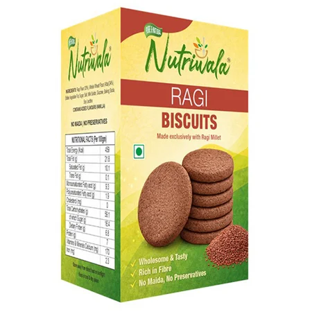 Nutriwala Ragi Biscuits, 100 gm