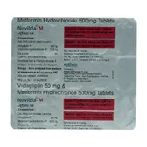 Nuvilda-M 50 mg/500 mg Tablet 15's, Pack of 15 TabletS
