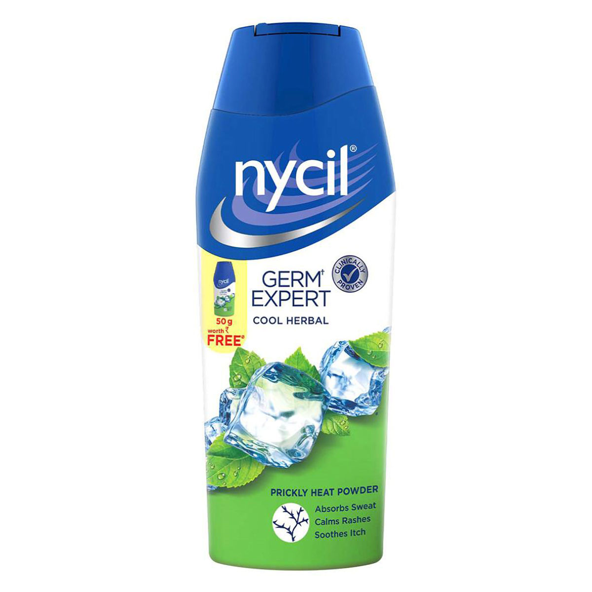Buy Nycil Cool Herbal Prickly Heat Powder, 150 gm Online