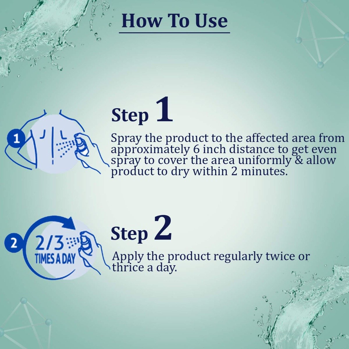 Nycil Aqua Soothing Body Mist 100 ml | For Prickley Heat, Rashes & Allergies | Antibacterial Formula, Pack of 1 Nycil Aqua Soothing Body Mist 100 ml | For Prickley Heat, Rashes & Allergies | Antibacterial Formula, Pack of 1