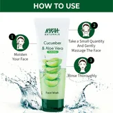 Nykaa Naturals Cucumber &amp; Aloe Face Wash,100 ml, Pack of 1