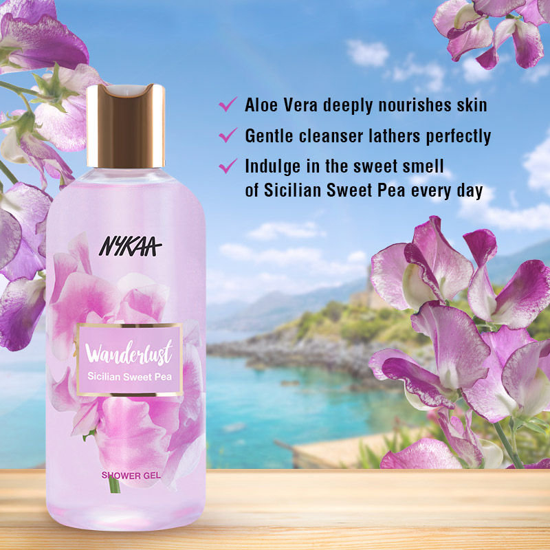 Nykaa Wanderlust Japanese Cherry Blossom Shower Gel 300ml