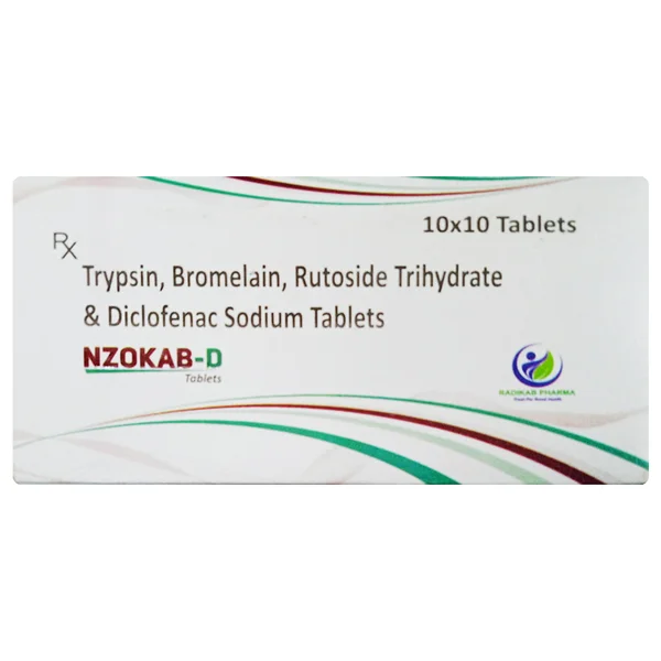 Nzokab-D Tablet 10's