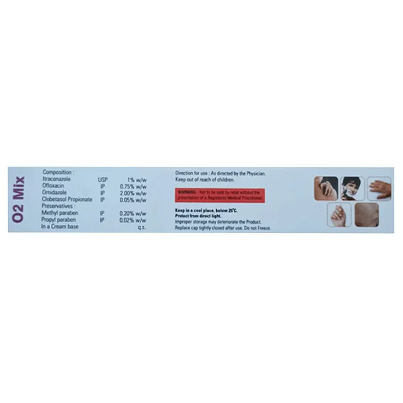 Buy O2 Mix Cream 15 gm online | Uses, Side Effects, Price and ...