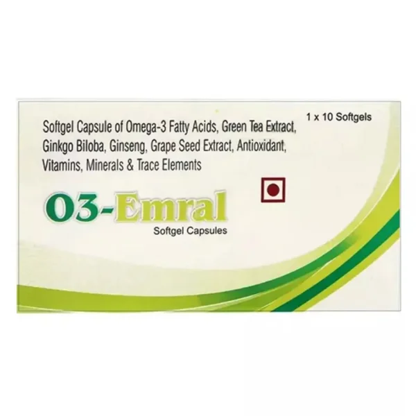 O3-Emral Softgel Capsule 10's
