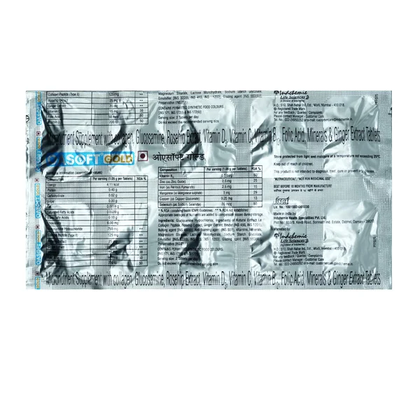 Oasoft Gold Tablet 10'S