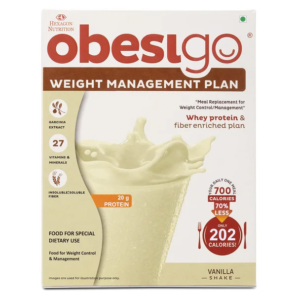Obesigo Wmp Vanilla Powder 50 gm