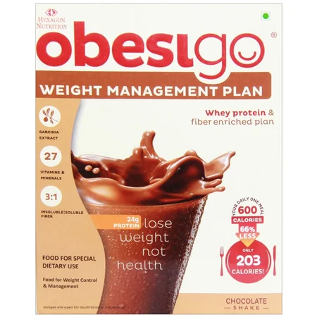 Obesigo WMP Chocolate Flavour Sachets 7 x 58 gm